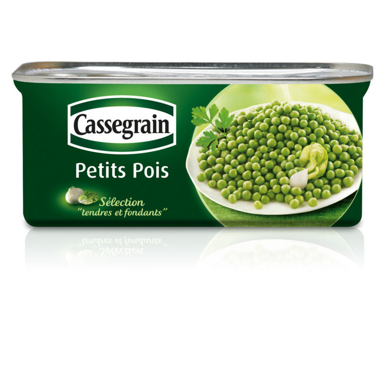 Cassegrain Petits Pois Sélection Tendres et Fondants 140g