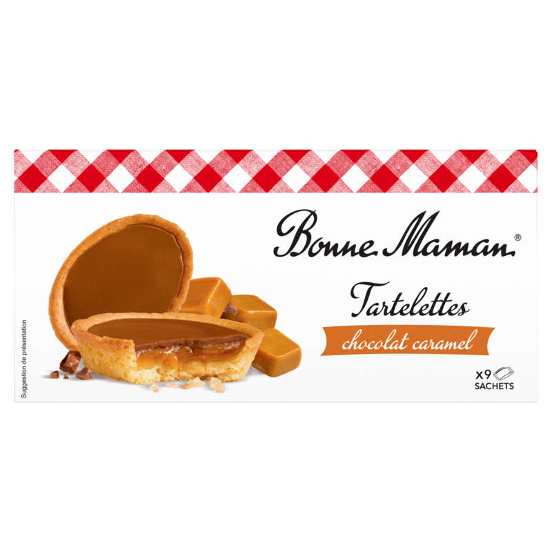 Bonne Maman Tartelettes chocolat caramel 135g