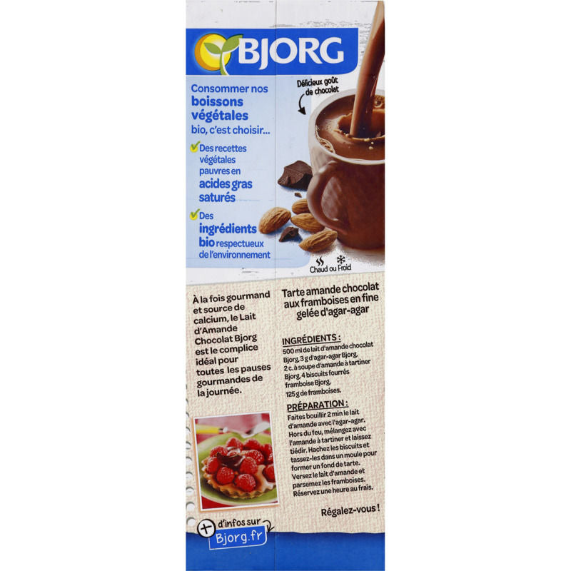 Bjorg Lait D'Amande Chocolat Bio 1L