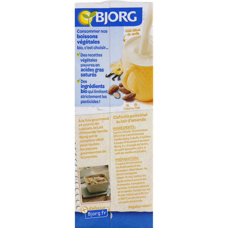 Bjorg Lait d'amande vanille bio 1L