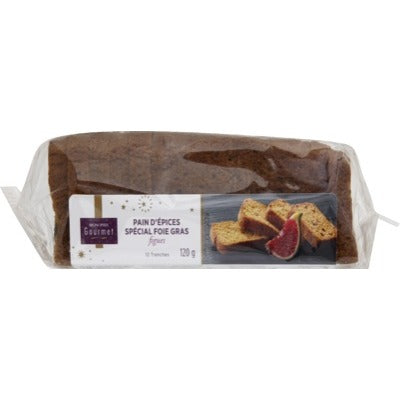 Monoprix Gourmet Toast Pain D'Épice Aux Figues 120G