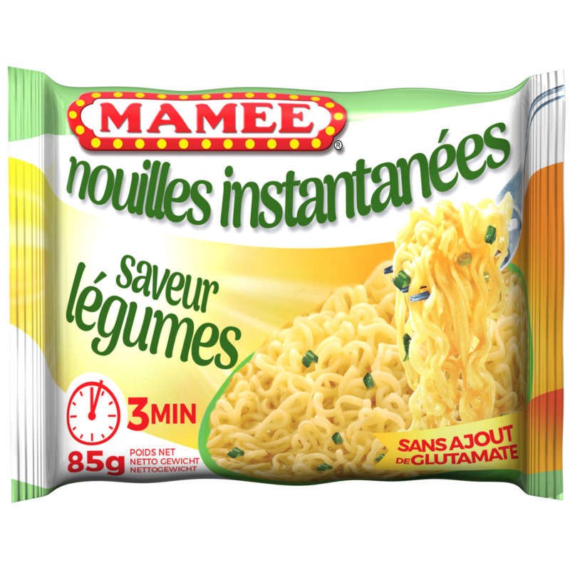 Mamee Nouilles Instantanées, Saveur Légumes 85g