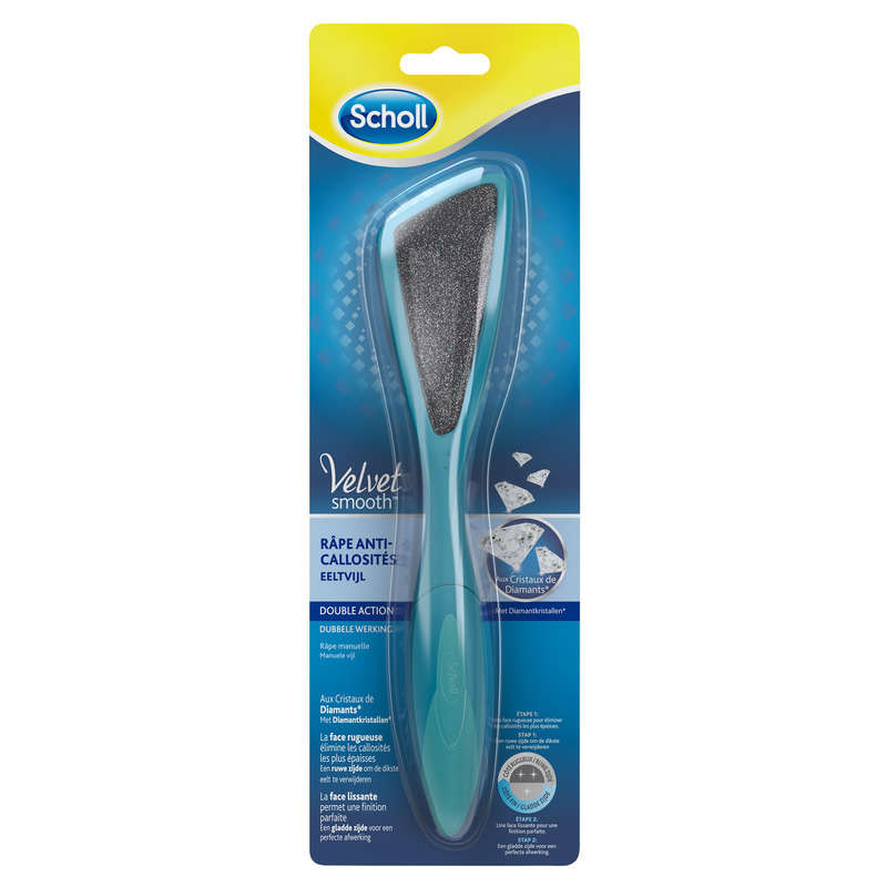 Scholl Râpe Anti-Callosités Double Action - Velvet Smooth