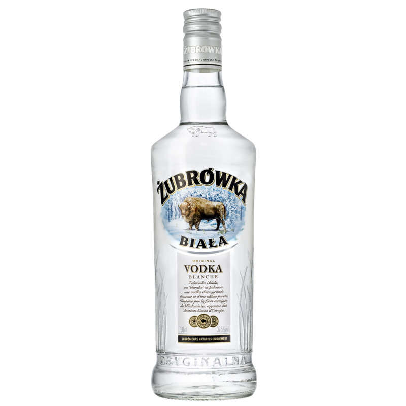 Zubrowka Biala Vodka Blanche Original 70 Cl