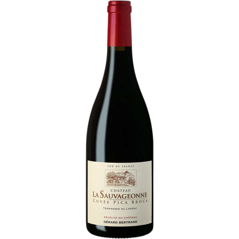 Château La Sauvageonne Cuvée Pica Broca Terrasses Du Larzac Rouge 75Cl