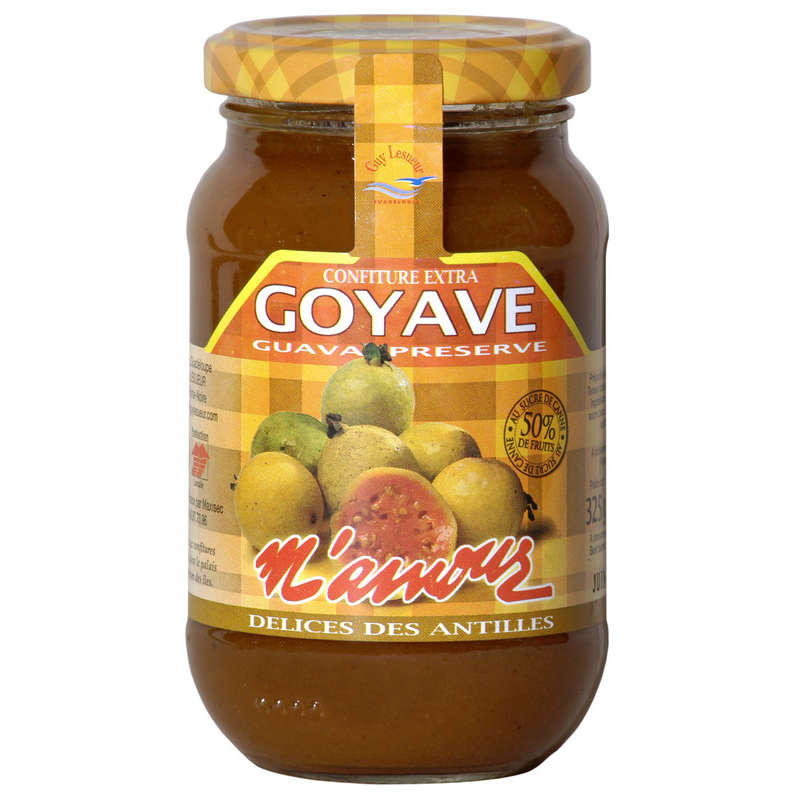 M'Amour Confiture Extra Délices Des Antilles Goyave 325g