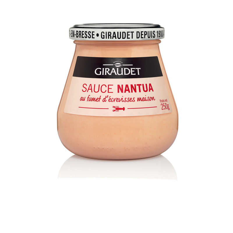 Giraudet Pot De Sauce Nantua Aux Écrevisses Maison 250g