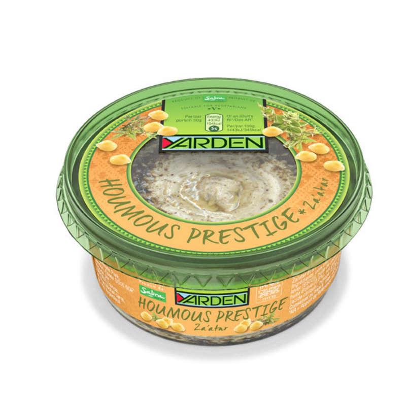 Yarden Houmous Prestige au Zaatar et à l'Huile d'Olive 250g