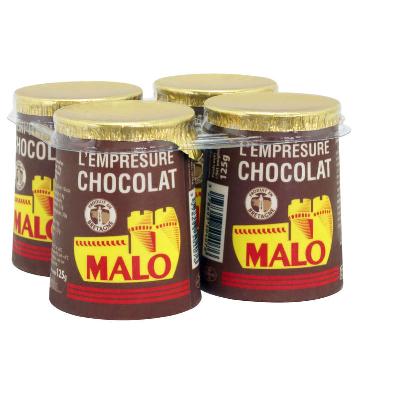 Malo L'emprésuré Chocolat 4x125g