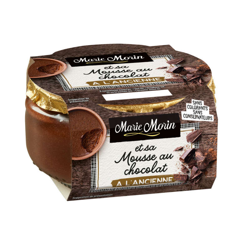 Marie Morin Mousse Au Chocolat À L'ancienne 100g