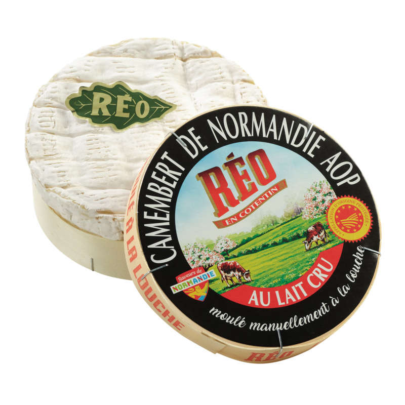 Réo Camembert Normandie au lait cru 250g