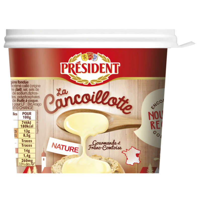 Président Cancoillotte Nature 250g