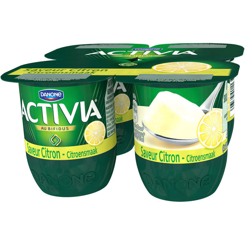 Activia Yaourt Citron Bifidus 4x125g