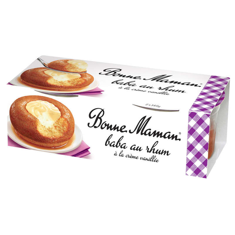 Bonne Maman Baba Au Rhum À La Chantilly 280g