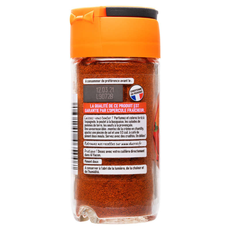 Ducros Piment Doux en Flacon 40g