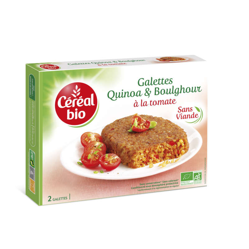 Céréal Bio Galette Quinoa Tomate 200g