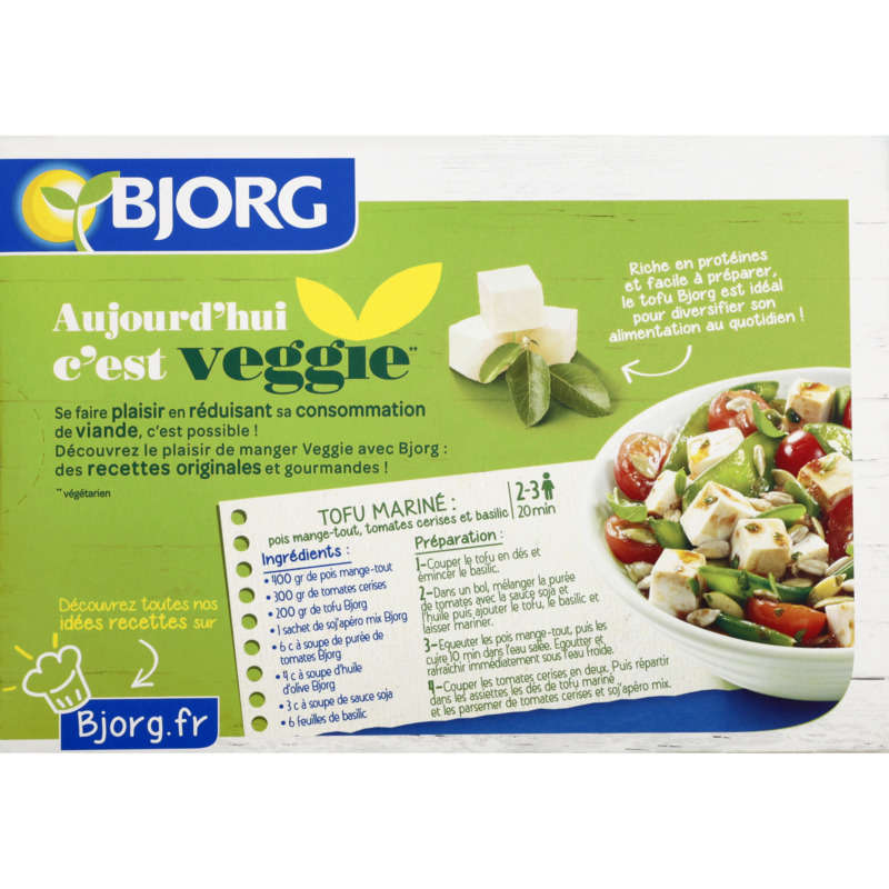 Bjorg Tofu Nature Bio 2x200g