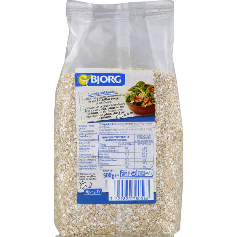 Bjorg Son D'Avoine Bio 500g