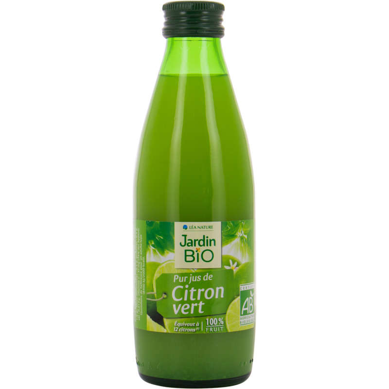 Jardin Bio Pur jus de citron vert 25cl