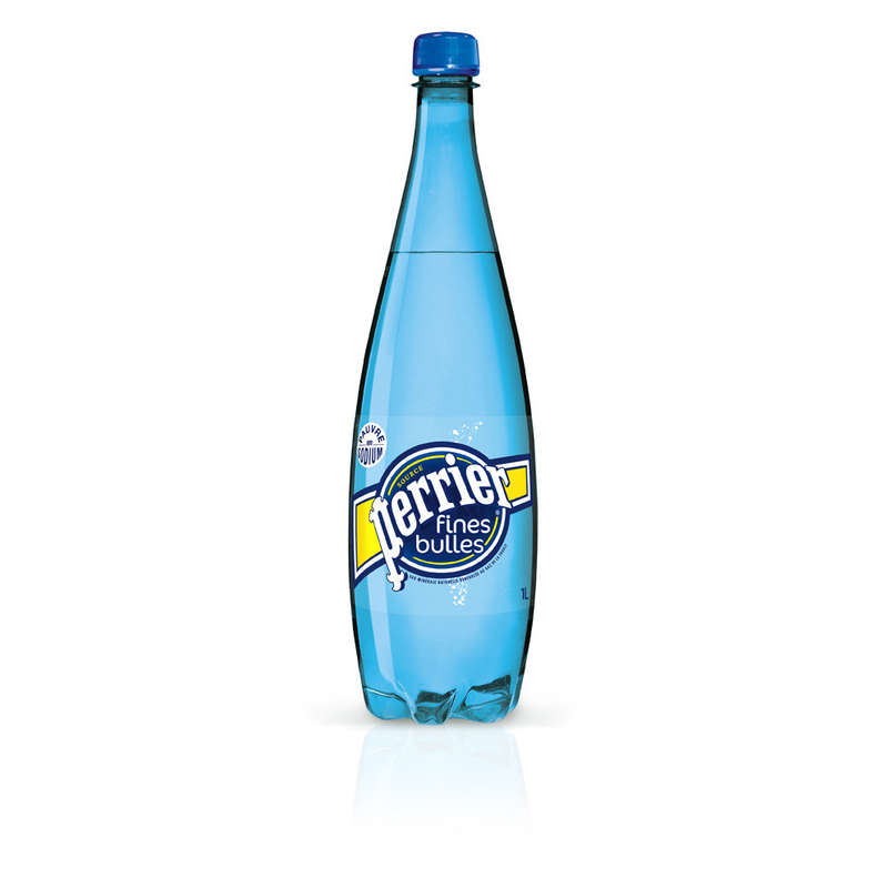 Perrier Eau Minérale Naturelle Finement Pétillante 1l