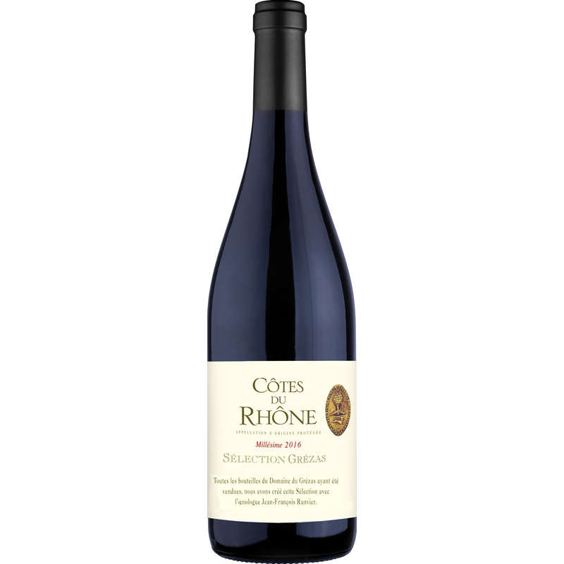 Grezas Côtes Du Rhône Aop, Rouge 75cl