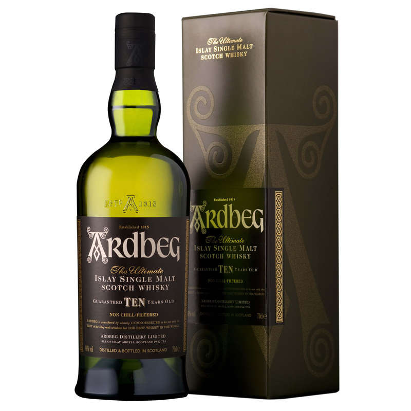 Ardbeg Whisky Ecosse Islay Single Malt 10 Ans 46 % Vol. 70cl