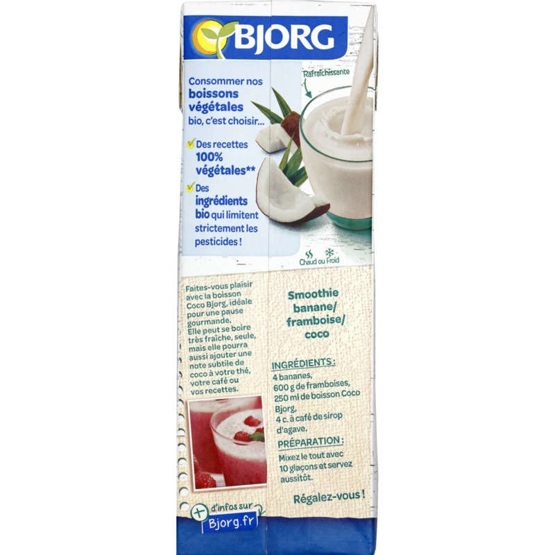 Bjorg Boisson végétale coco bio 1L