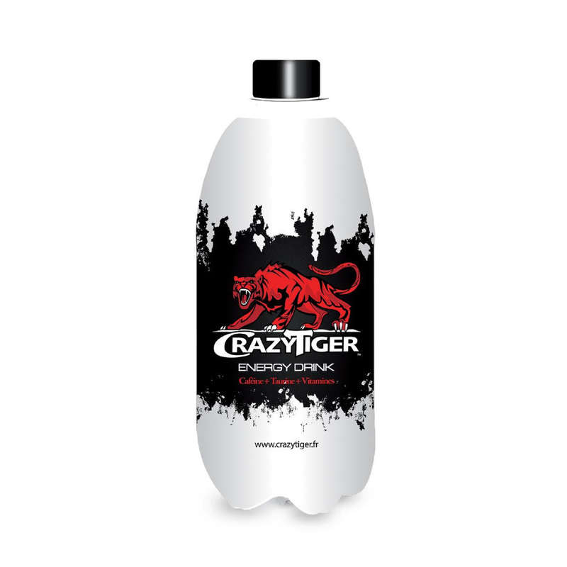 Crazy Tiger Boisson Énergisante 1L