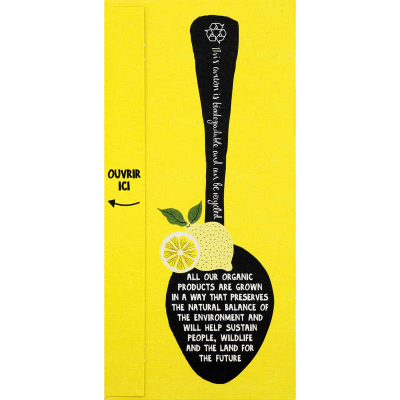 Clipper Fabulous Thé vert citron, bio 35g