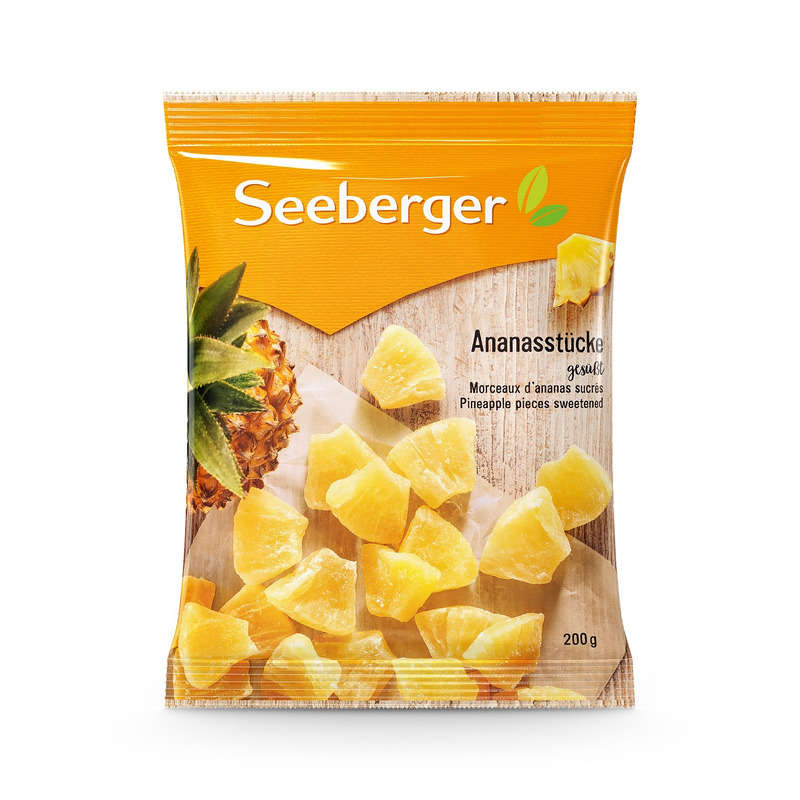 Seeberger Morceaux D'ananas 200g