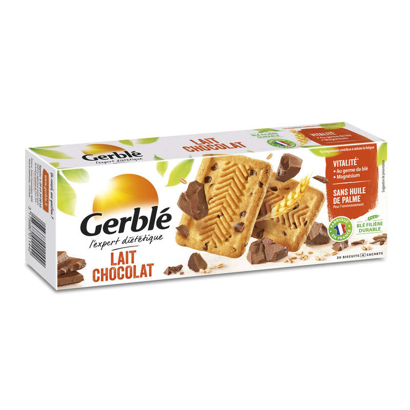 Gerblé Biscuit lait chocolat 230g