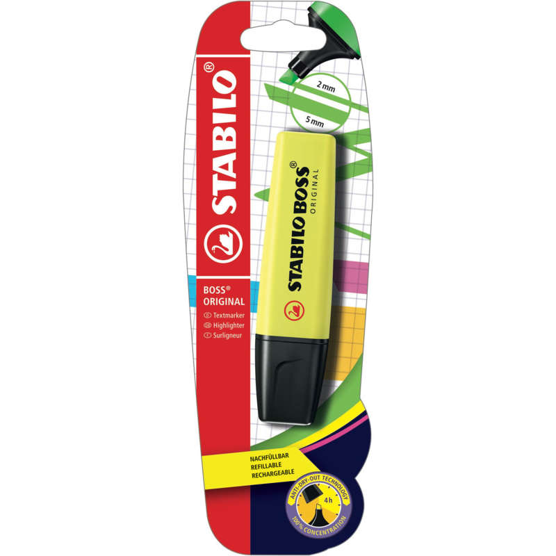 Stabilo Surligneur Jaune