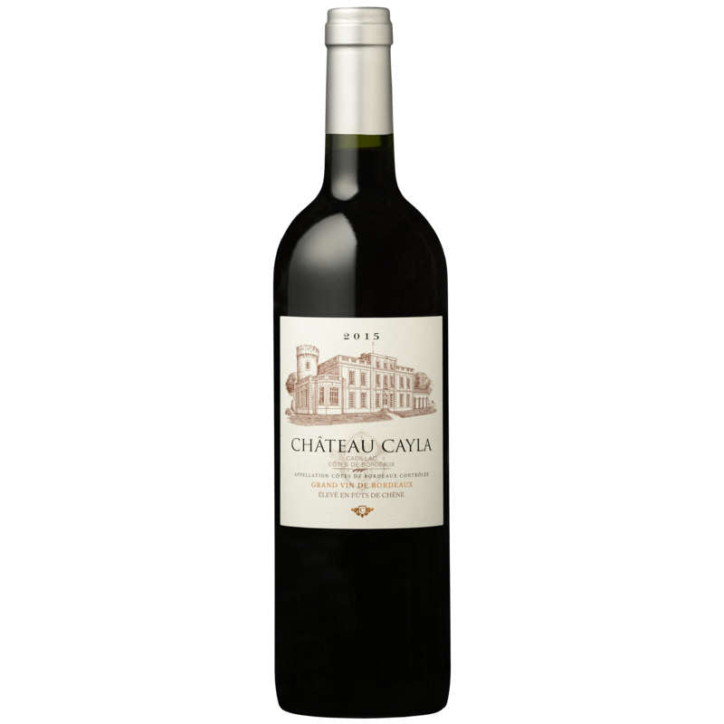 Château Cayla Cadillac Côtes De Bordeaux AOP Rouge 75cl