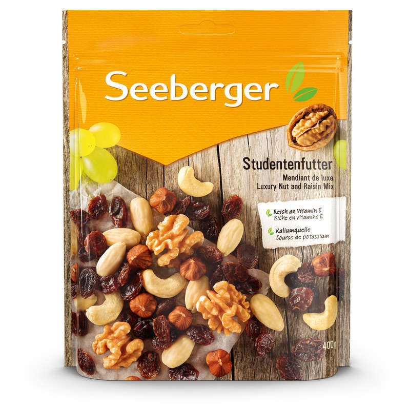 Seeberger Mix De Raisins Et Noix 400g