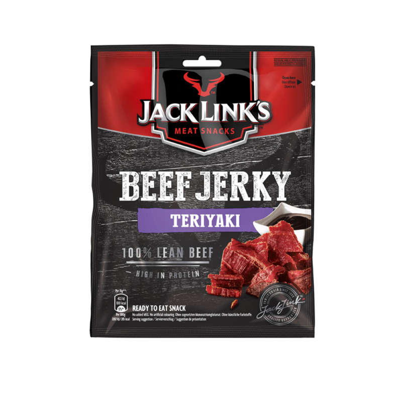 Jack Links Viande séchée Beef Jerky Teriyaki 25g