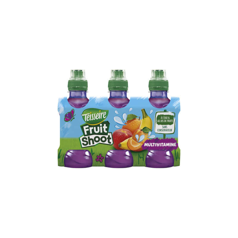 SHOOT Fruit shoot multivitaminé 6x20cl