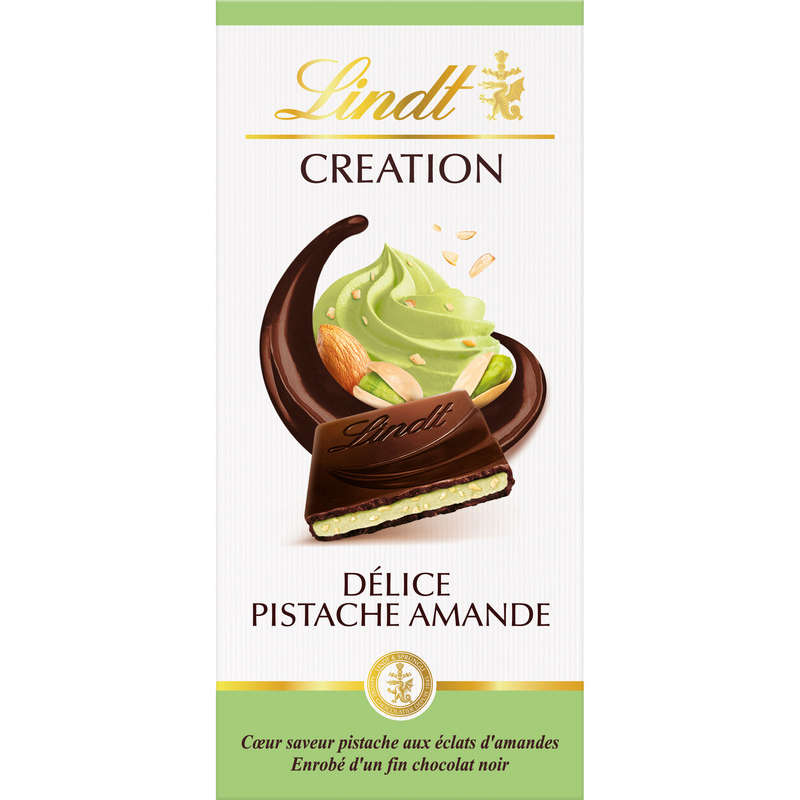 Lindt Creaation Noir Délice Pistache 150G