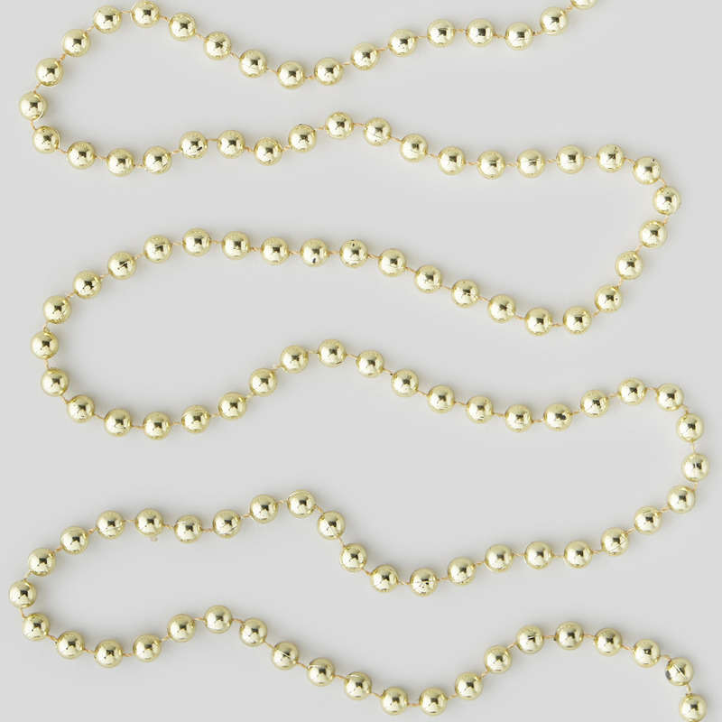 Monoprix Guirlande De Perles Dorée