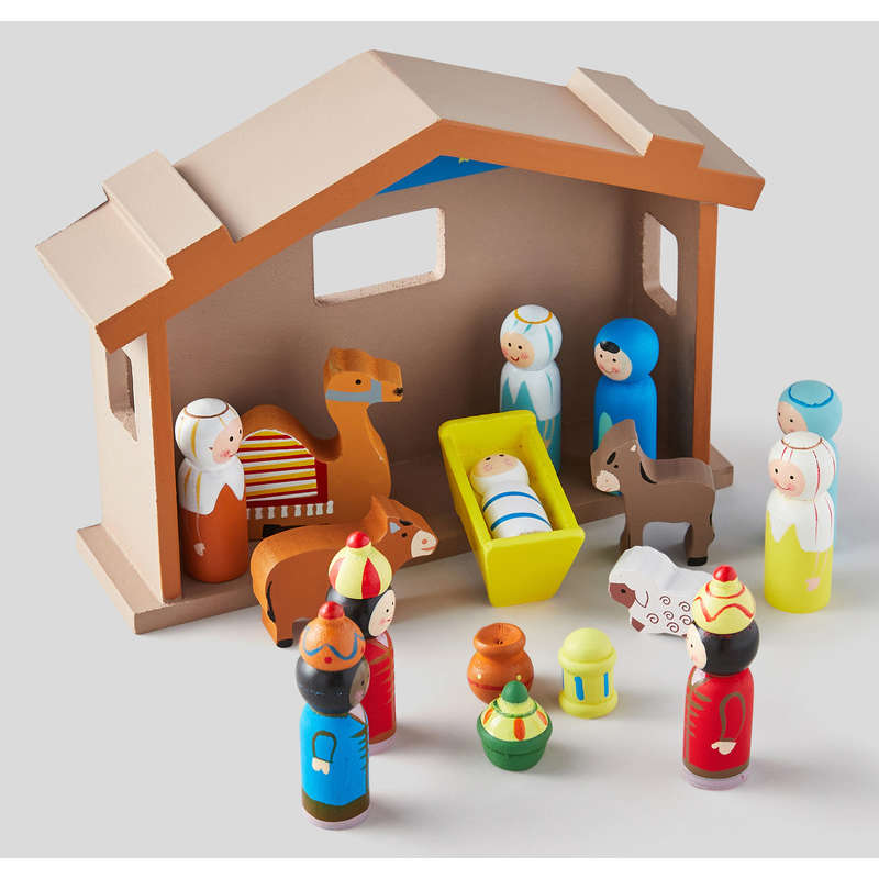 Crèche en bois
