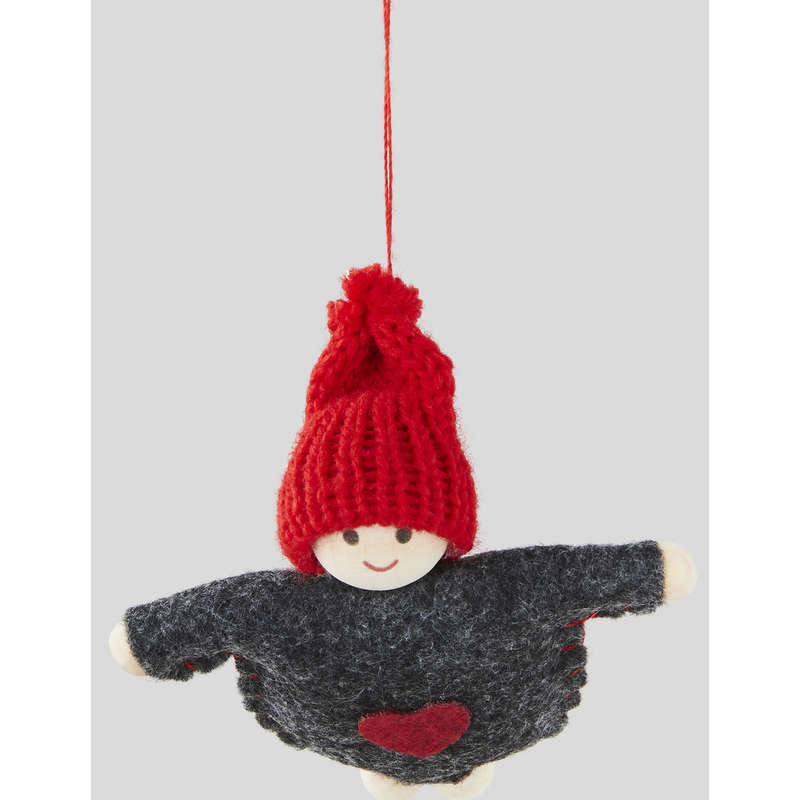 Décoration sapin Mini personage fille