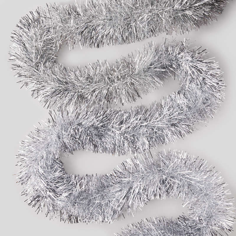 Guirlande Boa 2,5m argent