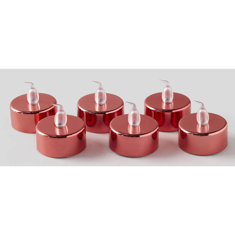Lot de 6 bougies LED
