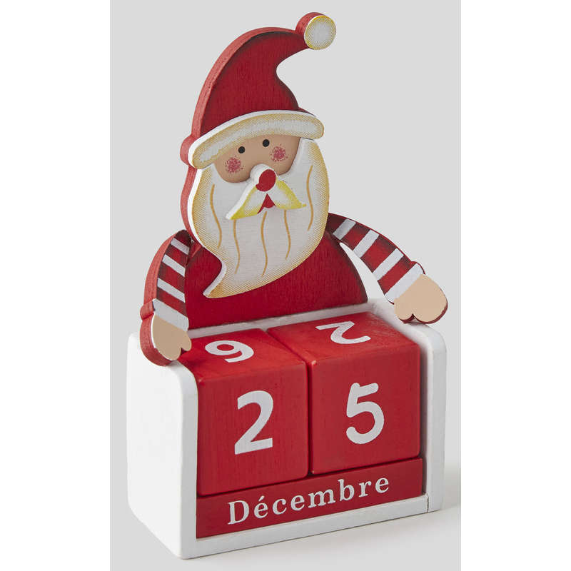 Monoprix Mini Calendrier de l’Avent Père Noël Rouge