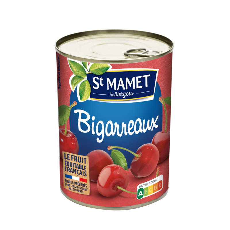 St Mamet Bigarreaux Au Sirop 425g