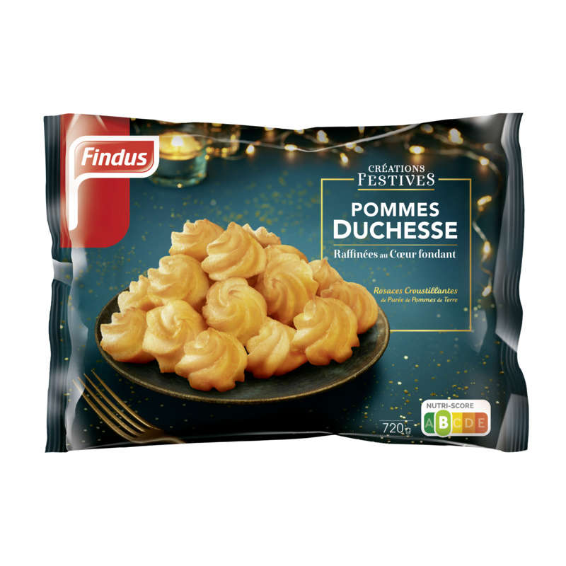 Findus créations festives pommes duchesse 720g