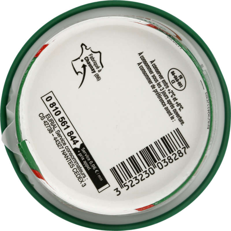 Soignon Fouetté De Chèvre Nature 140g