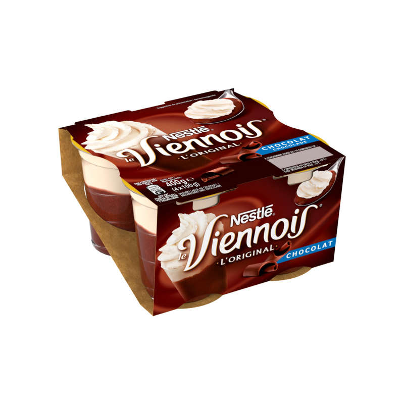 Viennois Liégeois chocolat 4x100g