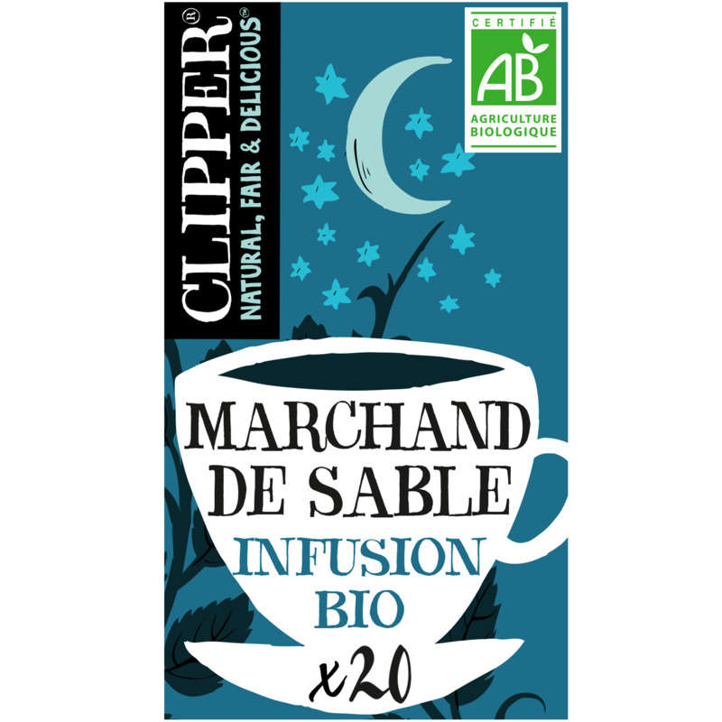 Clipper Infusion Camomille, Mélisse & Lavande Bio 20 Sachets 30g