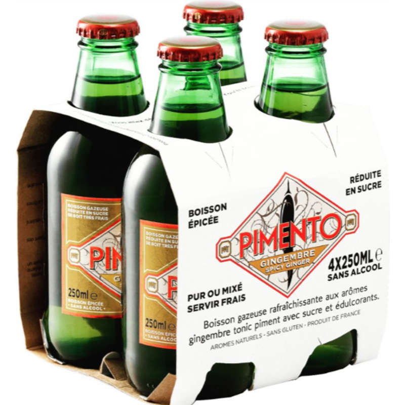 Pimento Boisson gazeuse Ginger Beer 25cl