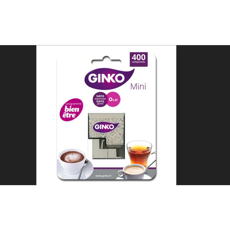 Ginko Mini Sweets Édulcorant 400 Comprimés